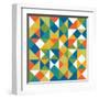 Bright Geometrics II-N. Harbick-Framed Art Print