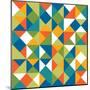 Bright Geometrics II-N. Harbick-Mounted Art Print