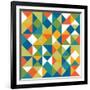 Bright Geometrics II-N. Harbick-Framed Art Print