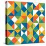 Bright Geometrics II-N. Harbick-Stretched Canvas