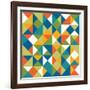 Bright Geometrics II-N. Harbick-Framed Art Print