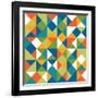 Bright Geometrics II-N. Harbick-Framed Art Print