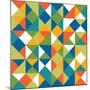 Bright Geometrics II-N. Harbick-Mounted Art Print