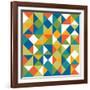 Bright Geometrics II-N. Harbick-Framed Art Print