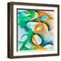 Bright Happy Thoughts I-Alonzo Saunders-Framed Art Print