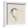 Bright Heron Sketch I-Emma Caroline-Framed Art Print