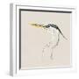 Bright Heron Sketch II-Emma Caroline-Framed Art Print