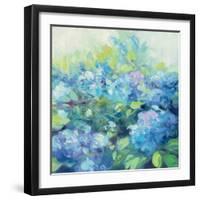 Bright Hydrangea II-Julia Purinton-Framed Art Print