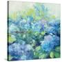 Bright Hydrangea II-Julia Purinton-Stretched Canvas