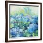 Bright Hydrangea II-Julia Purinton-Framed Art Print