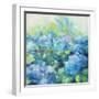 Bright Hydrangea II-Julia Purinton-Framed Premium Giclee Print