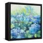 Bright Hydrangea II-Julia Purinton-Framed Stretched Canvas