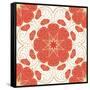 Bright Lace Pattern-elein-Framed Stretched Canvas