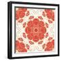 Bright Lace Pattern-elein-Framed Art Print