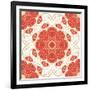 Bright Lace Pattern-elein-Framed Art Print