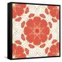 Bright Lace Pattern-elein-Framed Stretched Canvas