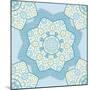 Bright Lace Pattern-elein-Mounted Art Print