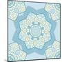 Bright Lace Pattern-elein-Mounted Art Print