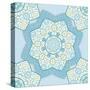 Bright Lace Pattern-elein-Stretched Canvas