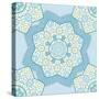 Bright Lace Pattern-elein-Stretched Canvas