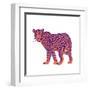 Bright Leopard I-Emma Scarvey-Framed Art Print