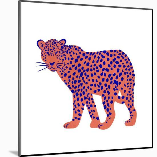 Bright Leopard I-Emma Scarvey-Mounted Art Print