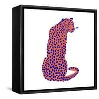 Bright Leopard II-Emma Scarvey-Framed Stretched Canvas