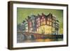 Bright Lights, Amsterdam, 2000-Antonia Myatt-Framed Giclee Print