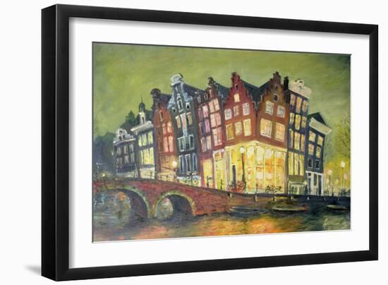 Bright Lights, Amsterdam, 2000-Antonia Myatt-Framed Giclee Print