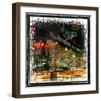 Bright Lights, Bid City-Jean-François Dupuis-Framed Art Print