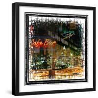 Bright Lights, Bid City-Jean-François Dupuis-Framed Art Print