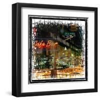 Bright Lights, Bid City-Jean-François Dupuis-Framed Art Print