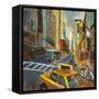 Bright Lights, Big City I-Liz Jardine-Framed Stretched Canvas