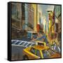 Bright Lights, Big City I-Liz Jardine-Framed Stretched Canvas