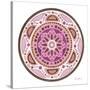 Bright Mandala II-Farida Zaman-Stretched Canvas