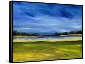 Bright Marsh III-Erin McGee Ferrell-Framed Stretched Canvas