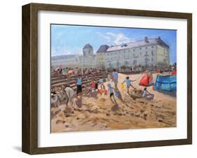 Bright Morning, Llandudno, 2009-Andrew Macara-Framed Giclee Print