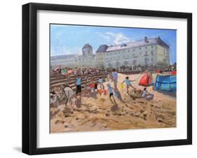 Bright Morning, Llandudno, 2009-Andrew Macara-Framed Giclee Print