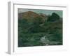 Bright night in Jolster, 1907-Nikolai Astrup-Framed Giclee Print