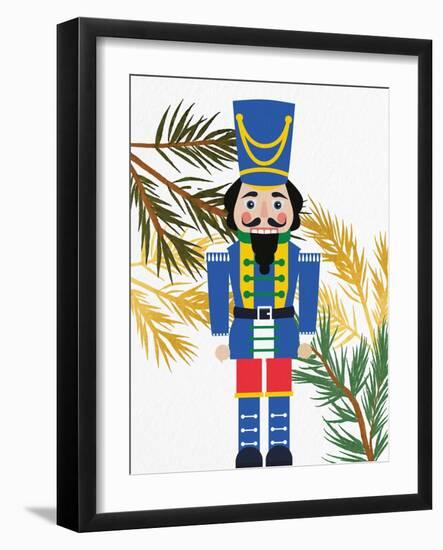 Bright Nutcracker 1-Ann Bailey-Framed Art Print