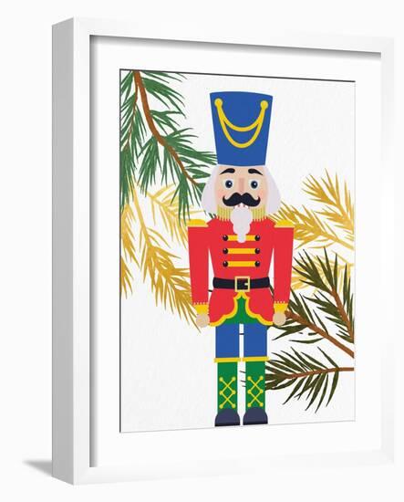 Bright Nutcracker 2-Ann Bailey-Framed Art Print