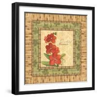 Bright Orchids I-Charlene Audrey-Framed Art Print