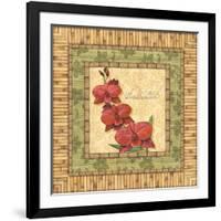 Bright Orchids III-Charlene Audrey-Framed Art Print