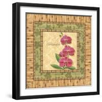 Bright Orchids IV-Charlene Audrey-Framed Art Print