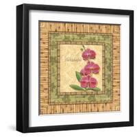 Bright Orchids IV-Charlene Audrey-Framed Art Print