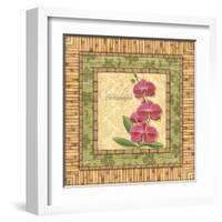 Bright Orchids IV-Charlene Audrey-Framed Art Print