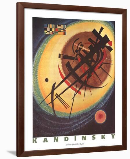 Bright Oval-Wassily Kandinsky-Framed Collectable Print