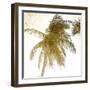 Bright Palm Gold 1-Kimberly Allen-Framed Art Print