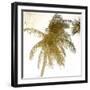 Bright Palm Gold 1-Kimberly Allen-Framed Art Print