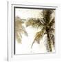 Bright Palm Gold 2-Kimberly Allen-Framed Art Print